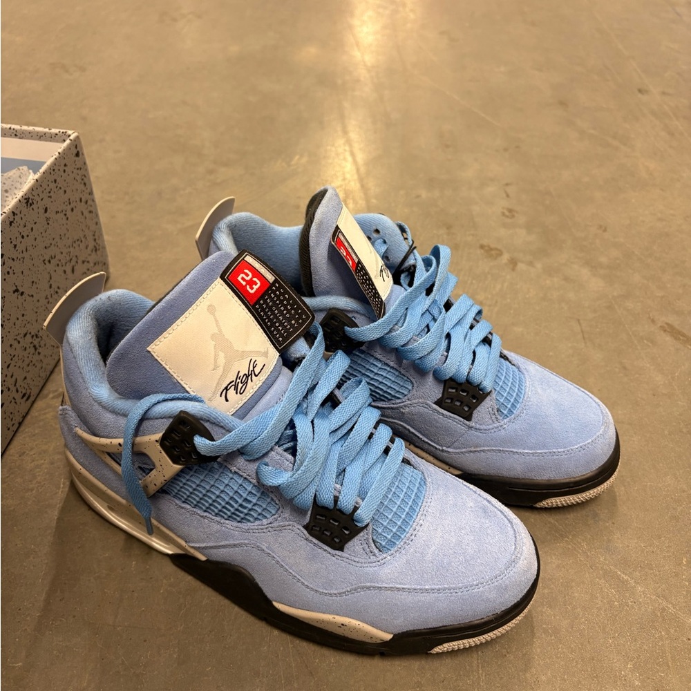 Air Jordan 4 Retro University Blue Sneakers